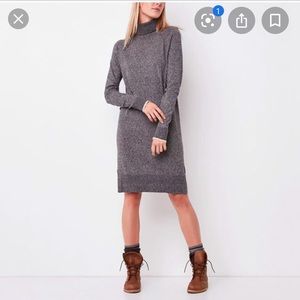 Roots grey turtleneck dress